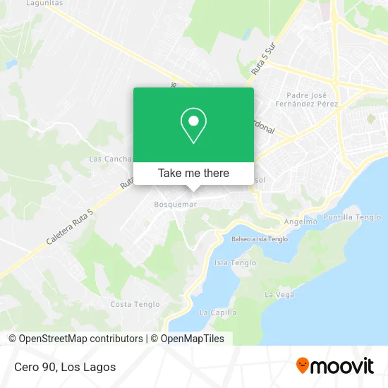 Cero 90 map