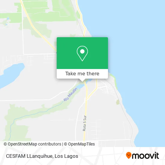 CESFAM LLanquihue map