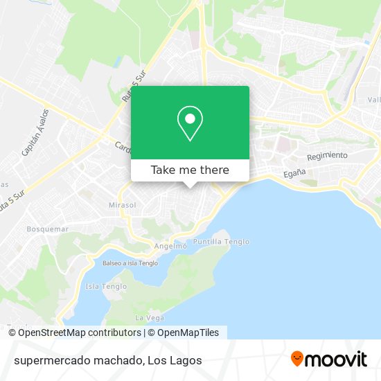 supermercado machado map