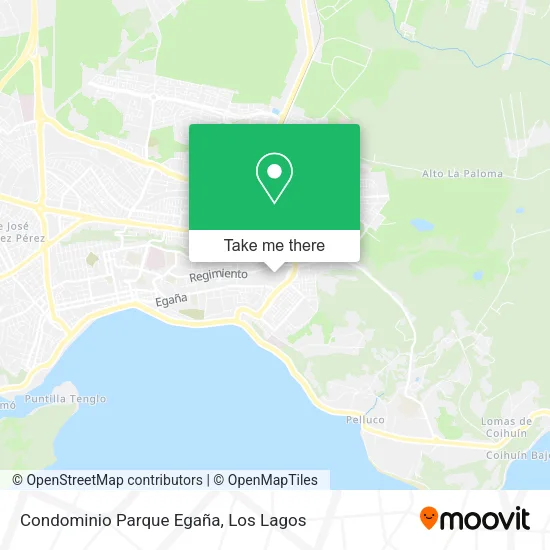 Condominio Parque Egaña map