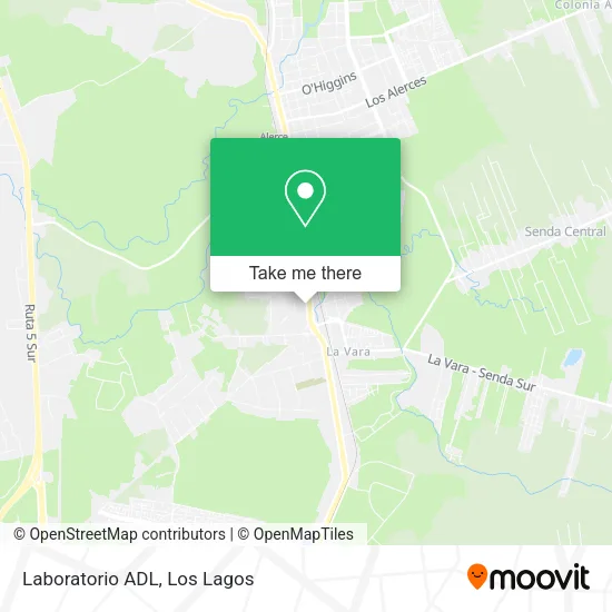 Laboratorio ADL map