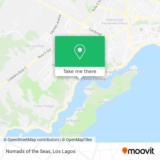 Nomads of the Seas map