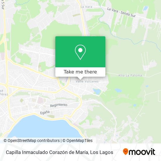 Capilla Inmaculado Corazón de María map