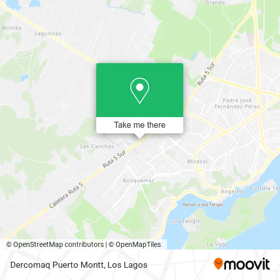 Dercomaq Puerto Montt map
