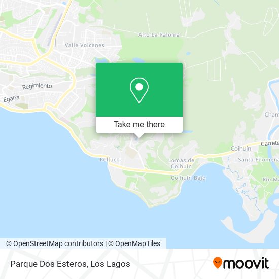 Mapa de Parque Dos Esteros