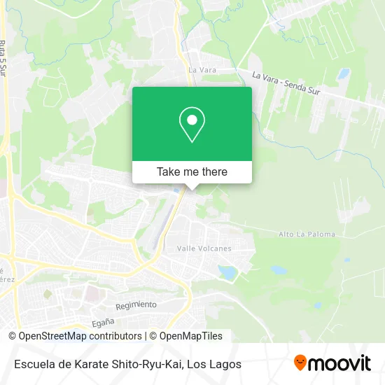 Escuela de Karate Shito-Ryu-Kai map