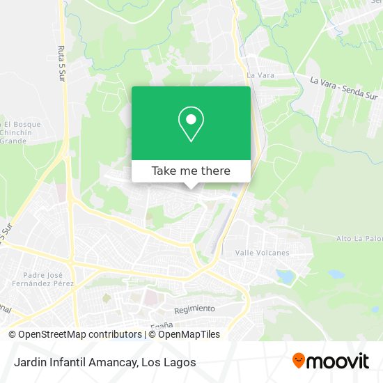Mapa de Jardin Infantil  Amancay