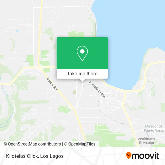 Kilotelas Click map