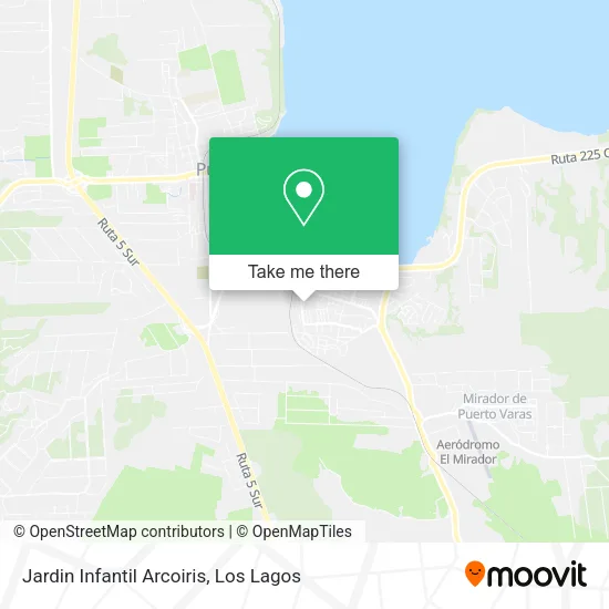 Jardin Infantil Arcoiris map