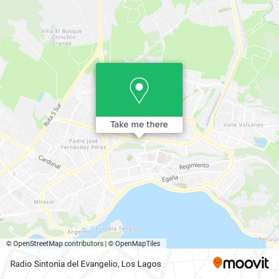 Radio Sintonia del Evangelio map