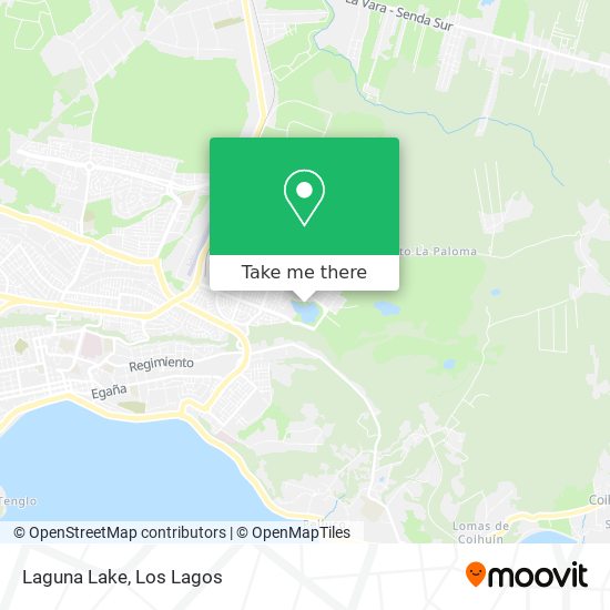 Laguna Lake map