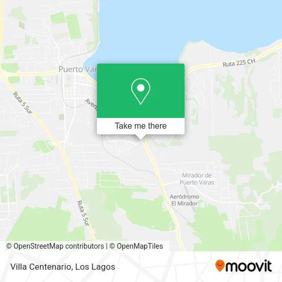 Villa Centenario map