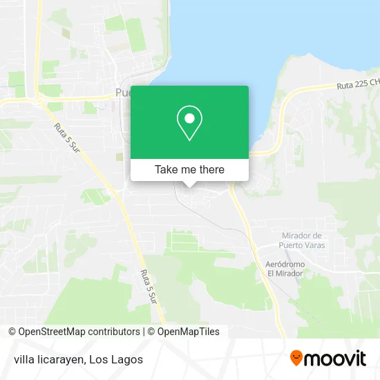 villa licarayen map