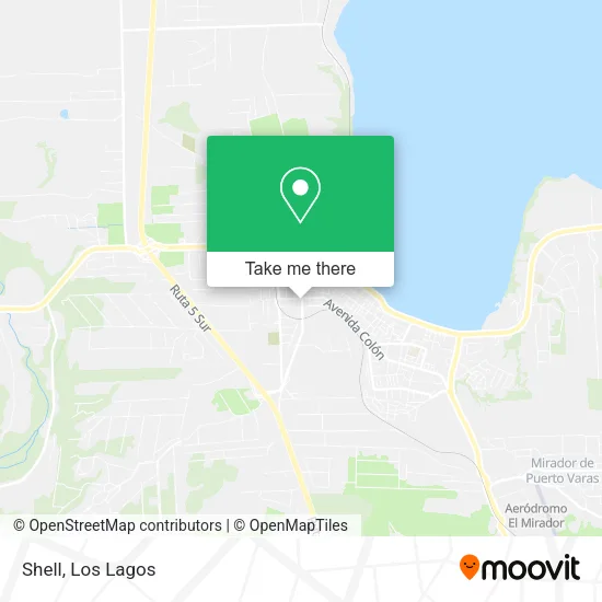 Shell map