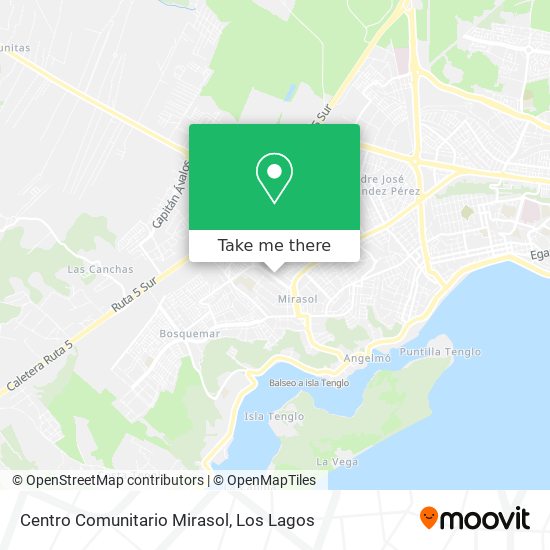 Centro Comunitario Mirasol map