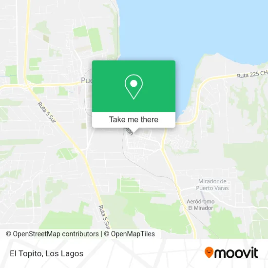 El Topito map