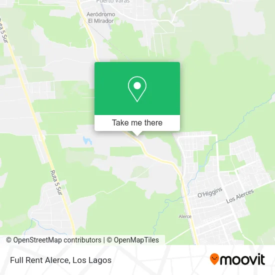 Full Rent Alerce map