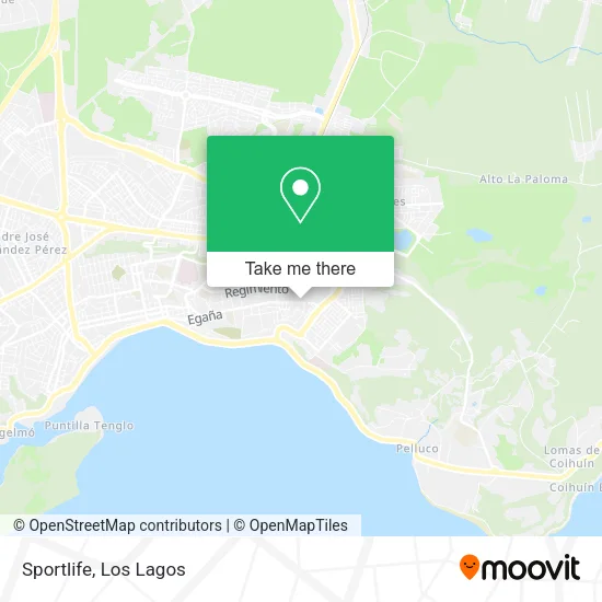 Sportlife map