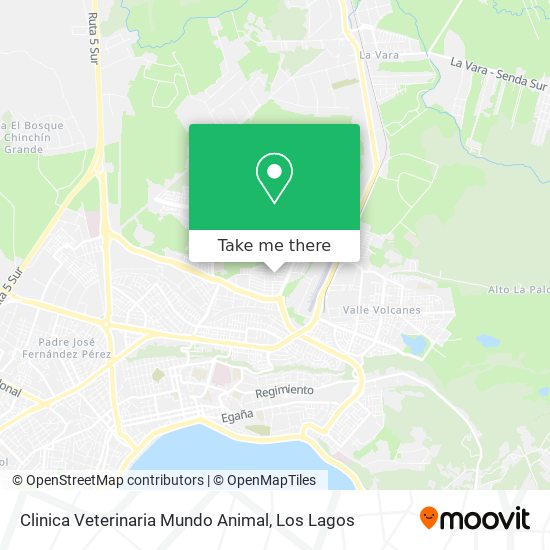 Clinica Veterinaria Mundo Animal map
