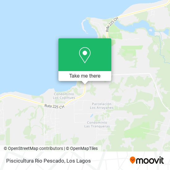 Piscicultura Rio Pescado map