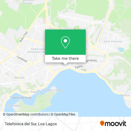 Telefónica del Sur map