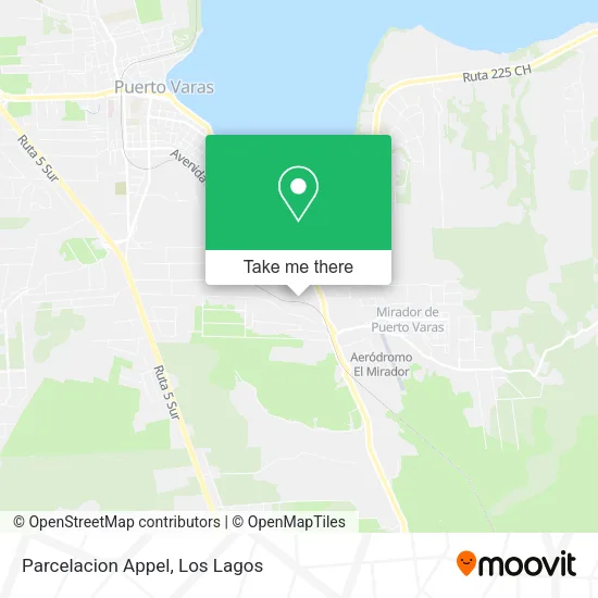 Parcelacion Appel map