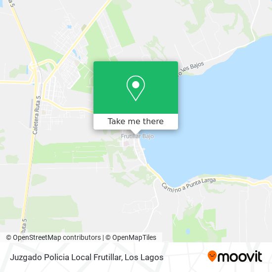 Juzgado Policia Local Frutillar map