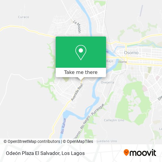 Odeón Plaza El Salvador map