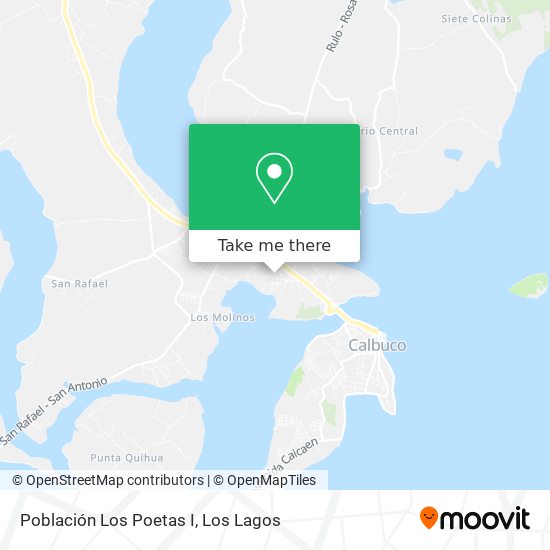 Mapa de Población Los Poetas I