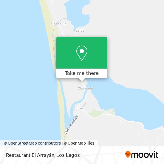Restaurant El Arrayán map