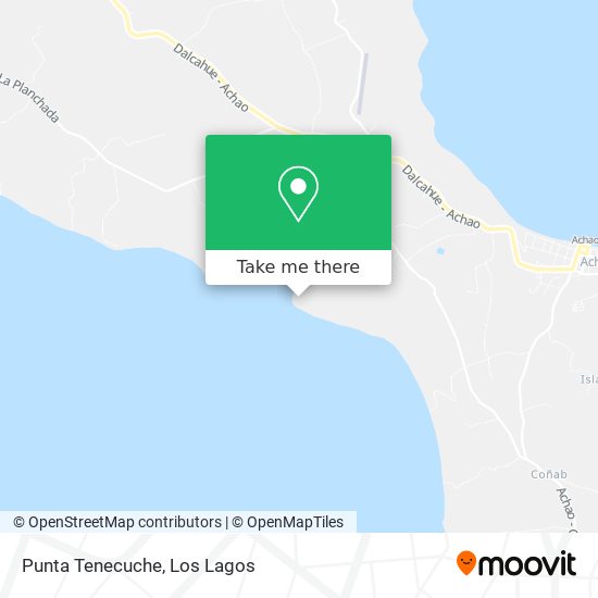 Punta Tenecuche map
