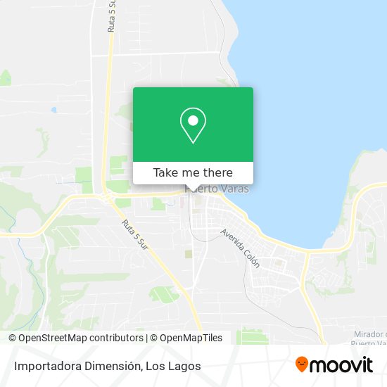 Importadora Dimensión map