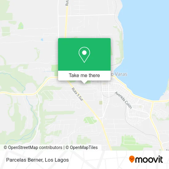 Parcelas Berner map