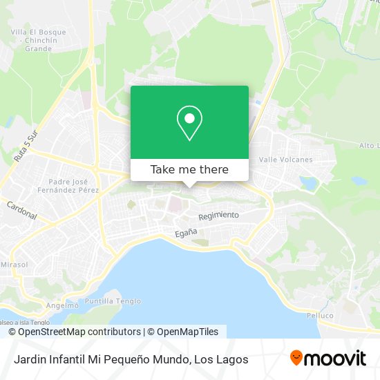 Mapa de Jardin Infantil Mi Pequeño Mundo