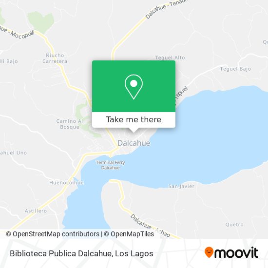 Biblioteca Publica Dalcahue map