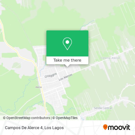 Mapa de Campos De Alerce 4