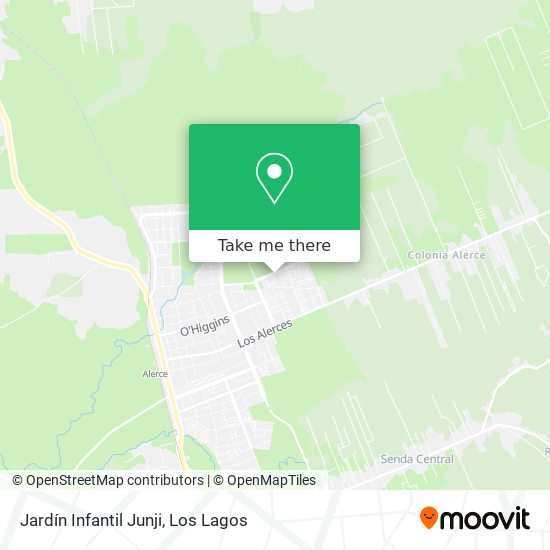Mapa de Jardín Infantil Junji