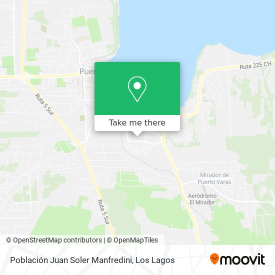 Mapa de Población Juan Soler Manfredini