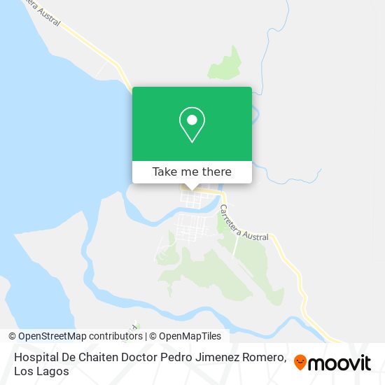 Hospital De Chaiten Doctor Pedro Jimenez Romero map