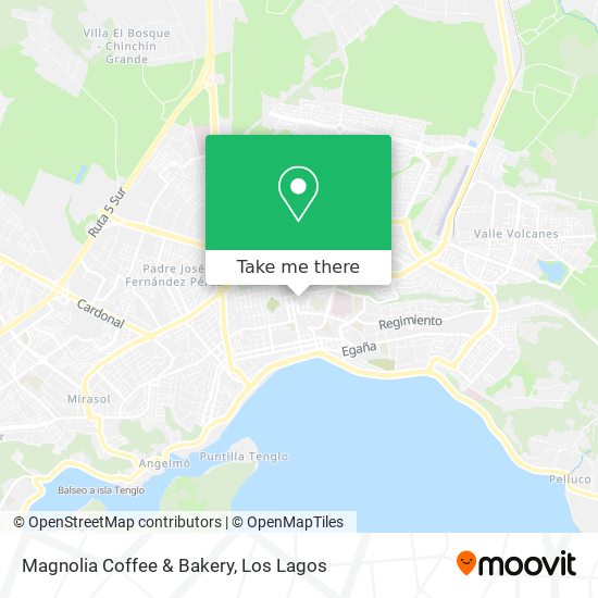 Mapa de Magnolia Coffee & Bakery