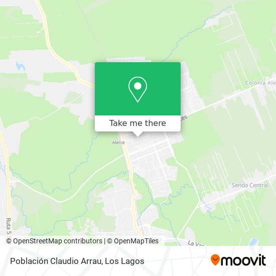 Mapa de Población Claudio Arrau