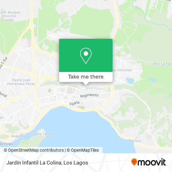 Mapa de Jardín Infantil La Colina