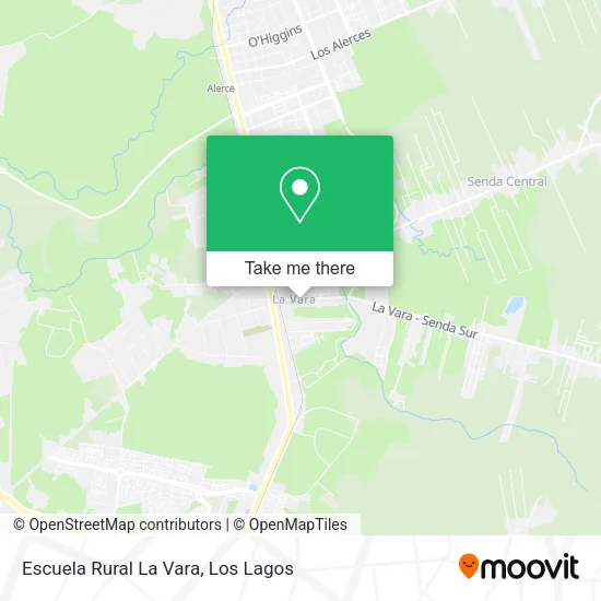 Escuela Rural La Vara map