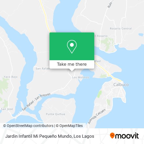 Jardin Infantil Mi Pequeño Mundo map