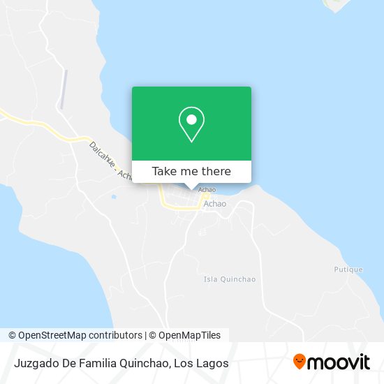 Juzgado De Familia Quinchao map