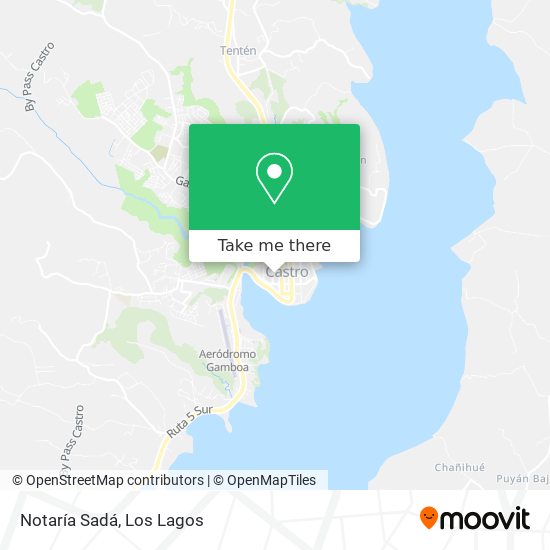 Notaría Sadá map