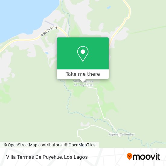 Villa Termas De Puyehue map