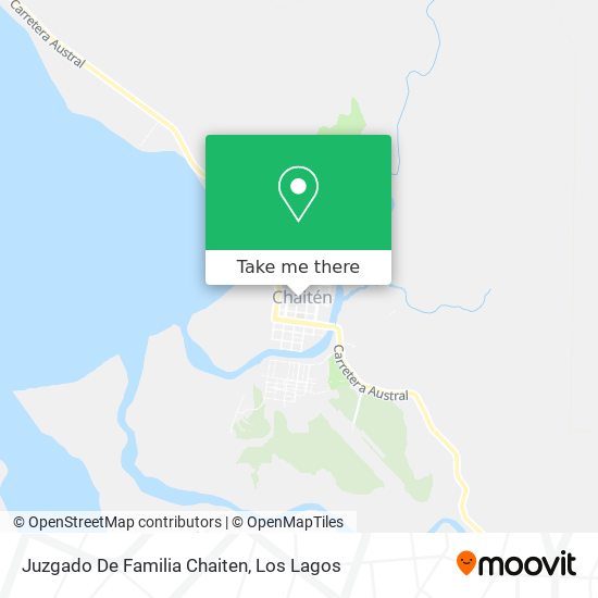 Juzgado De Familia Chaiten map