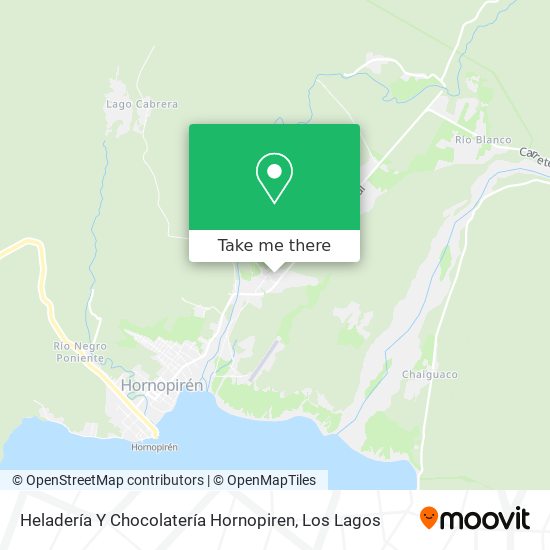 Heladería Y Chocolatería Hornopiren map