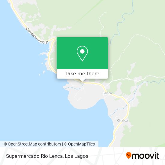 Supermercado Río Lenca map